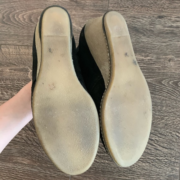 Suede Wedge Booties - Picture 5 of 7